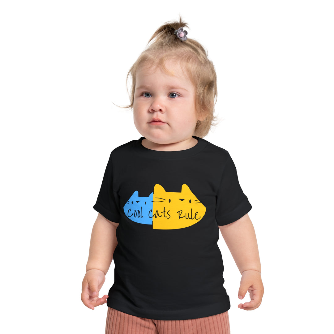 Cool Cat Baby Short Sleeve T-Shirt