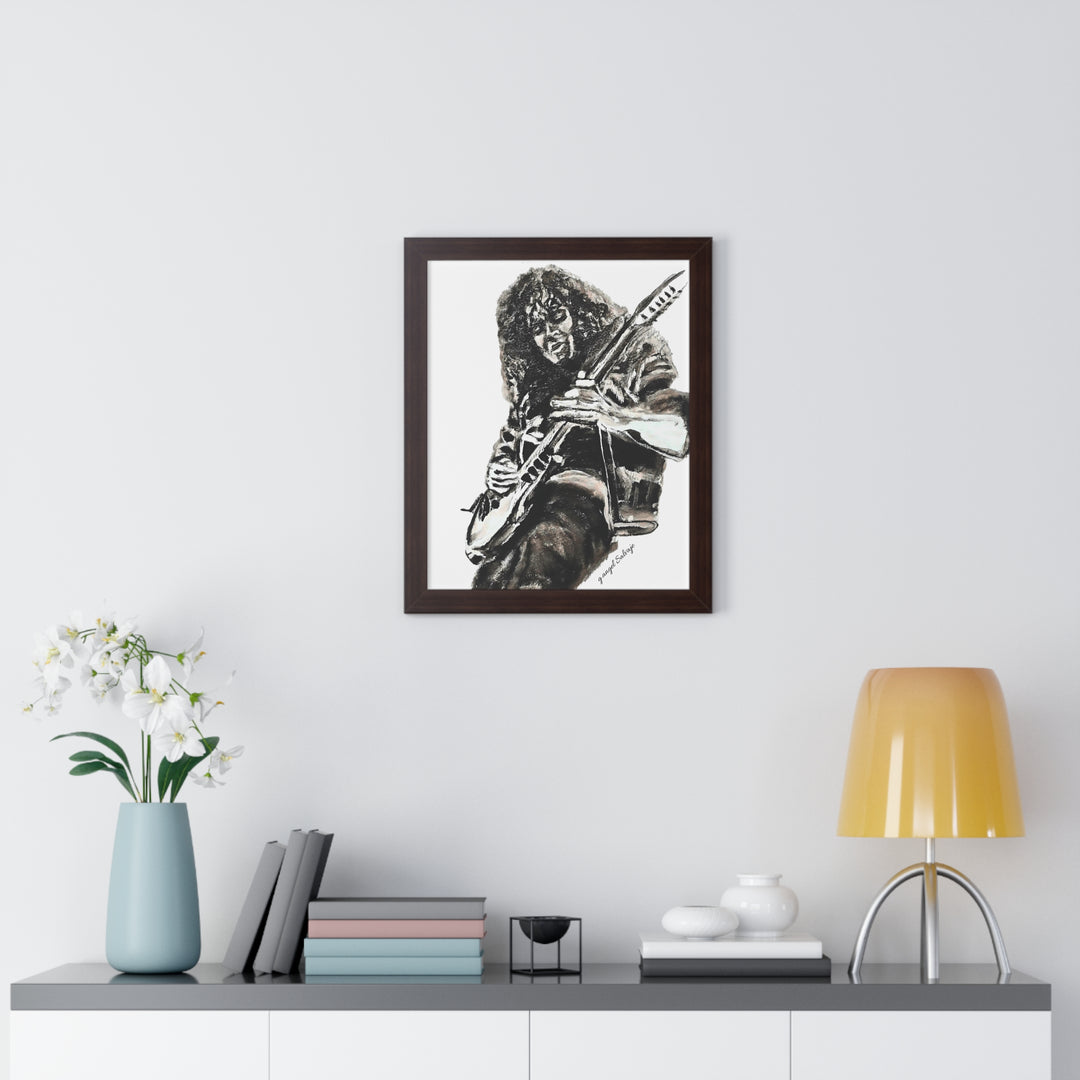 Tim Kelly Framed Vertical Poster
