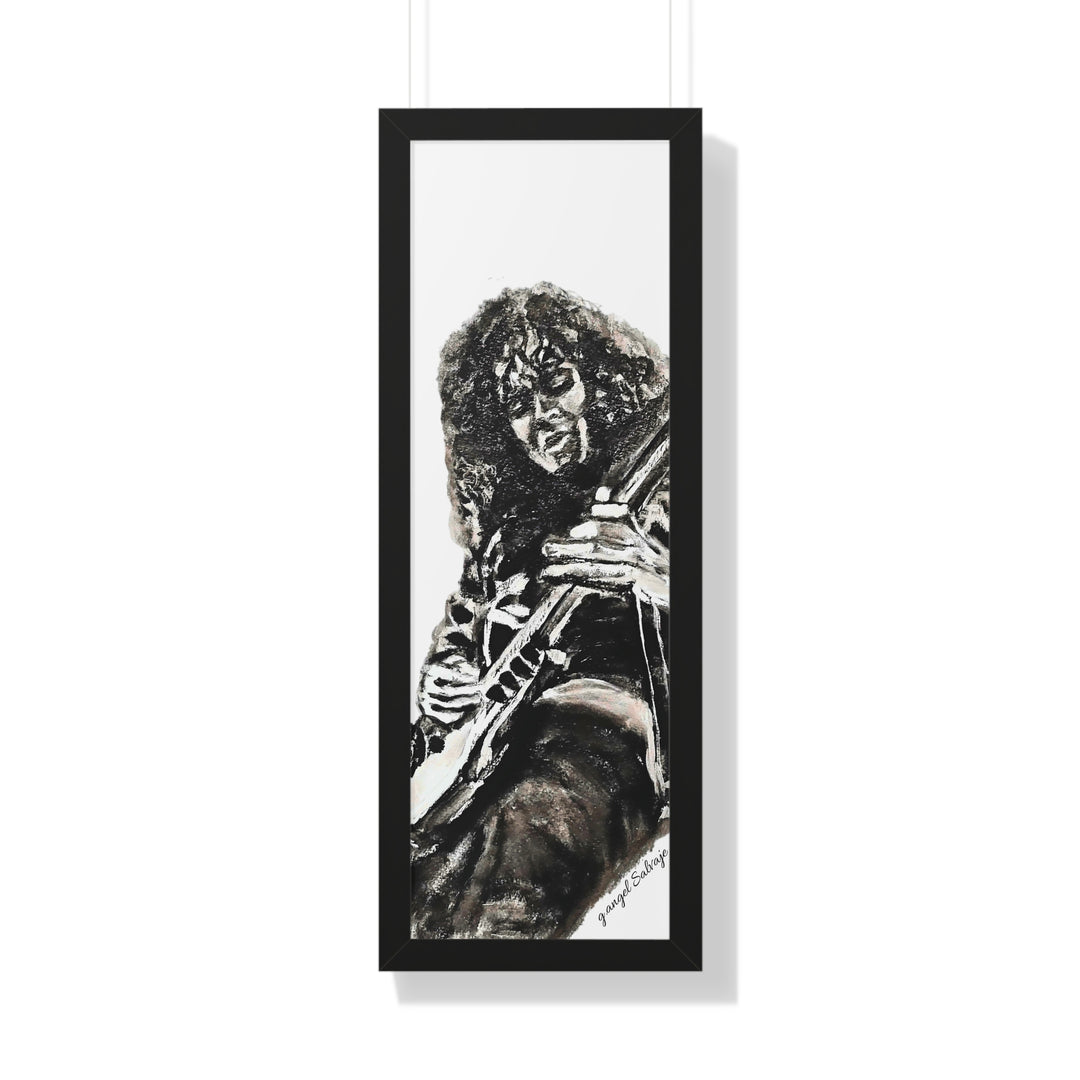 Tim Kelly Framed Vertical Poster