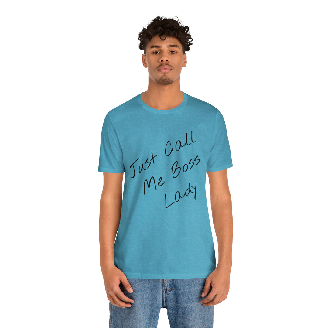 D'Boss Lady Unisex Jersey Short Sleeve Tee