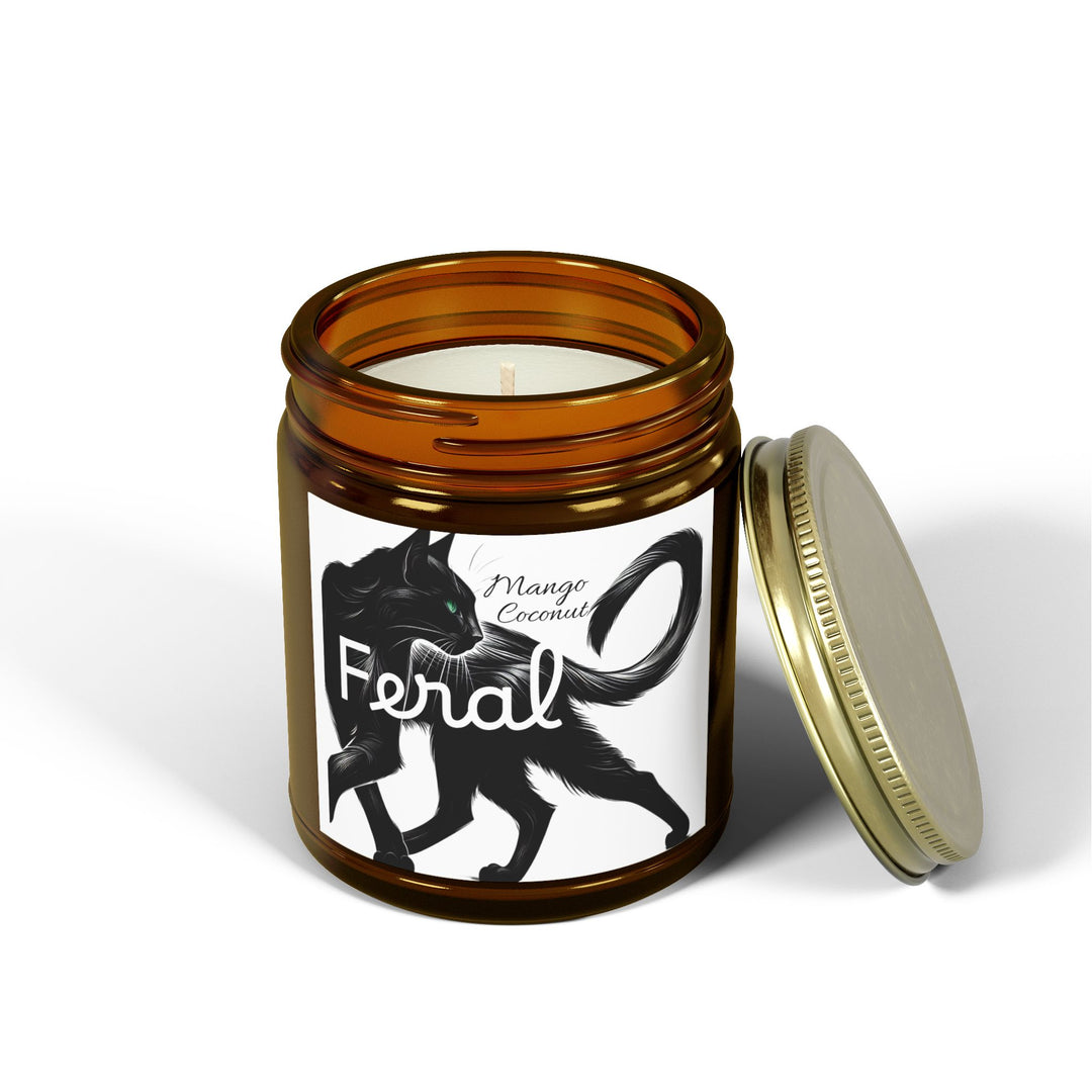 Scented Candle, Mango Coconut, Feral Vibes