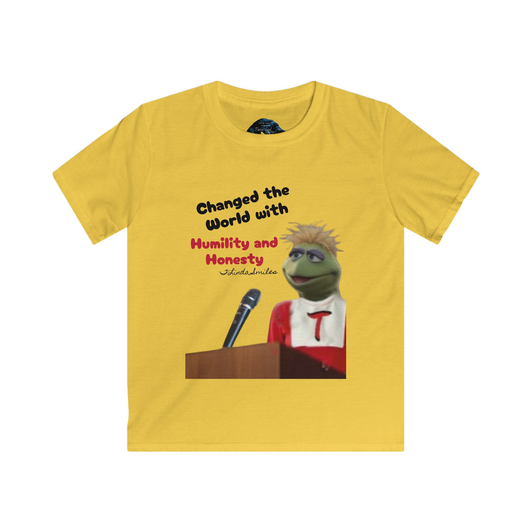 Kids Tee - Home is Where the Snow Is - T'Linda Smiles Honesty and Humility Design