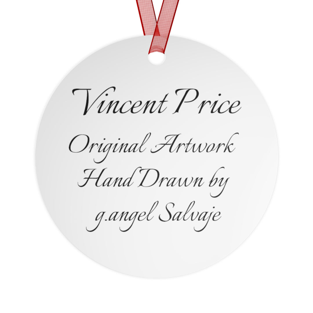 Vincent Price Metal Ornaments