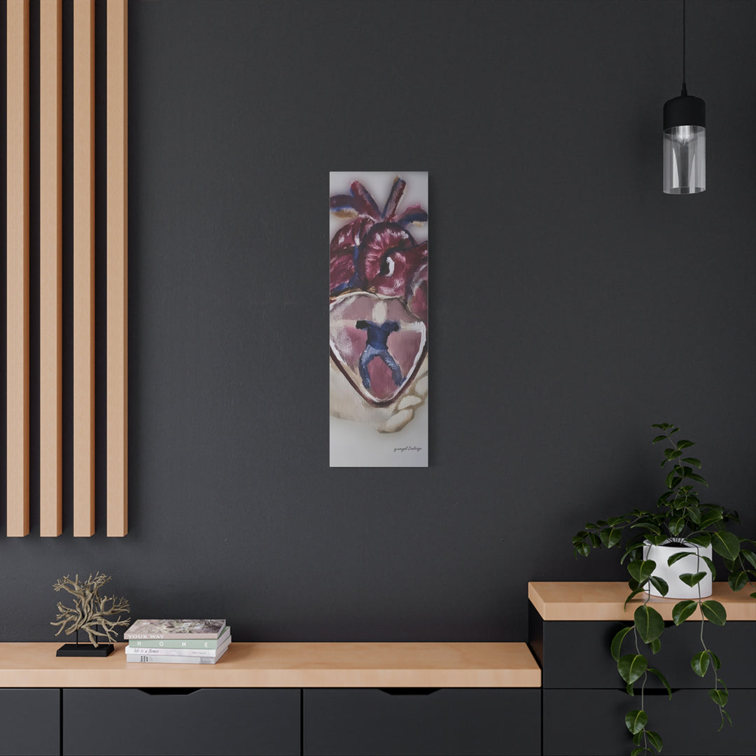 Canvas Print - Abiding Within:Extremely Whole Hearted Sleeves Painting by g angel Salvaje