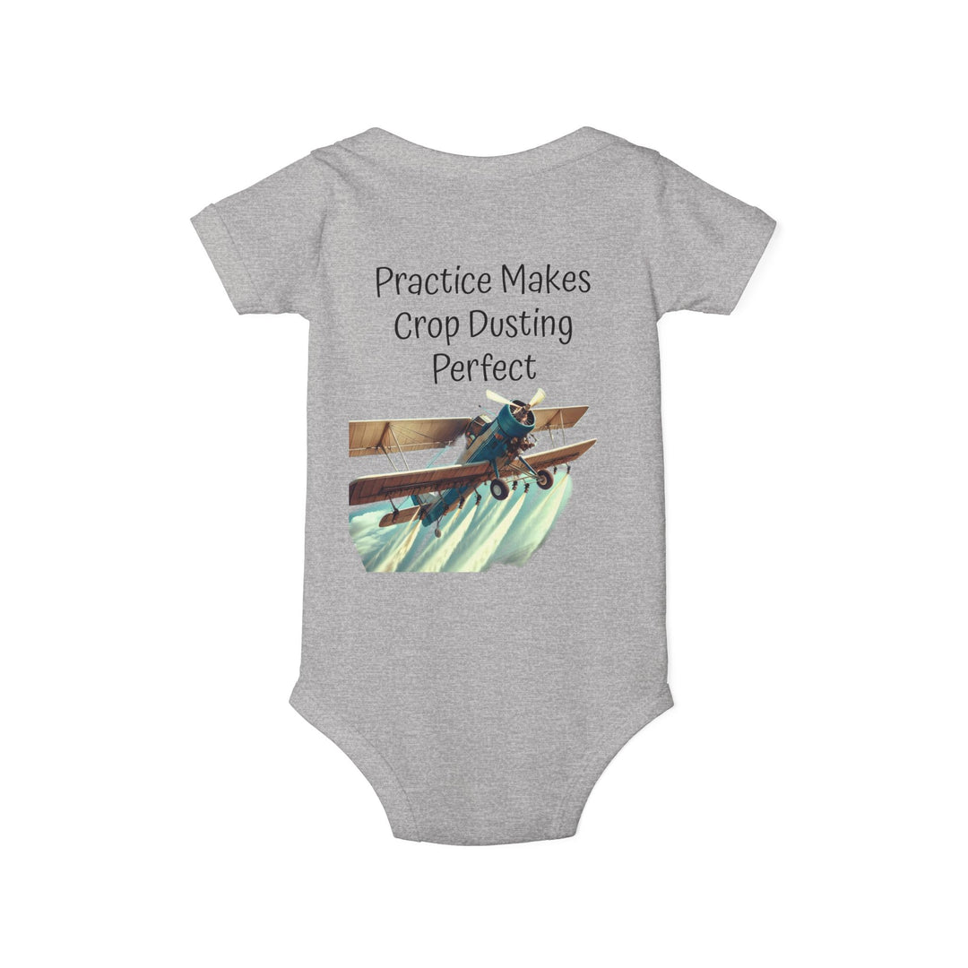 Onesie - Funny Baby Crop Duster Infant Jersey One Piece