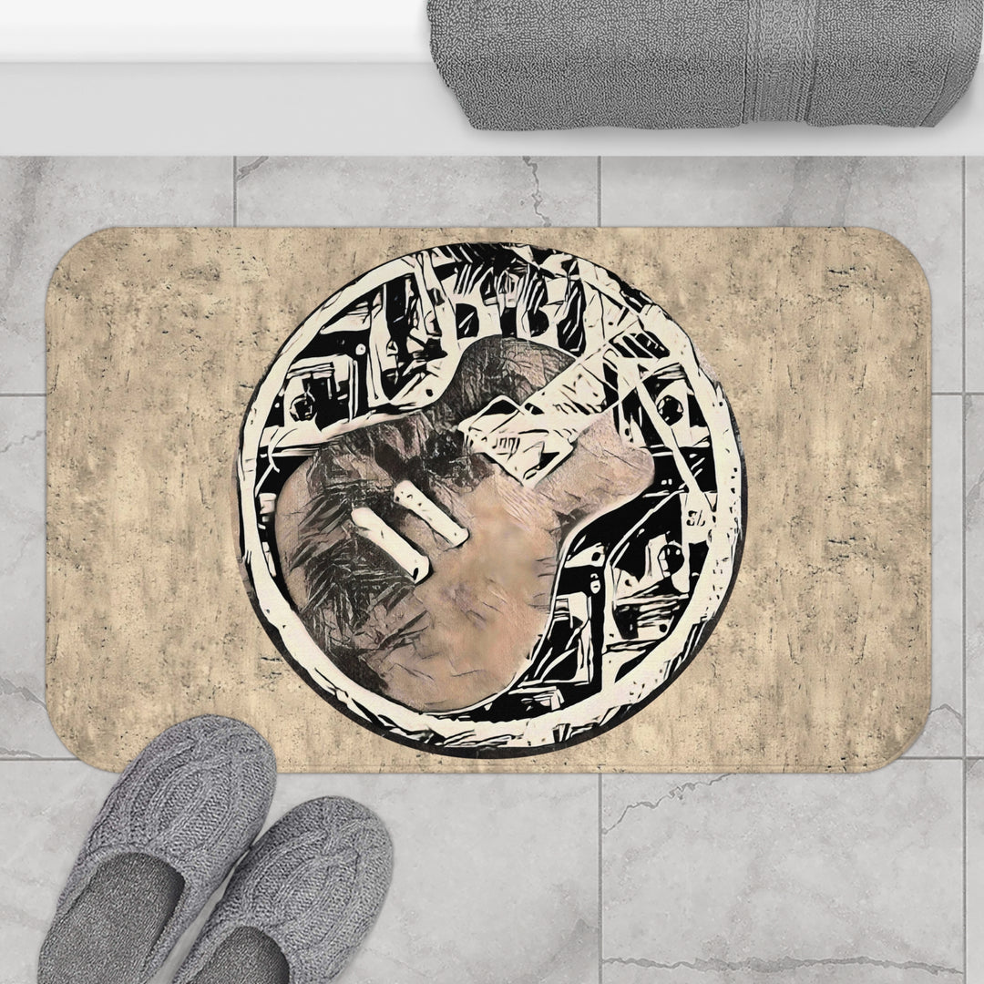 A Little Sketchy Nashville Bath Mat
