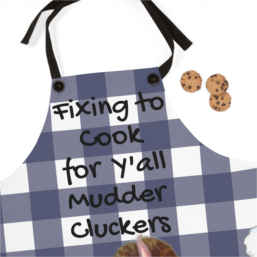 Cooking with Spot ,Mudder Cluckers Apron