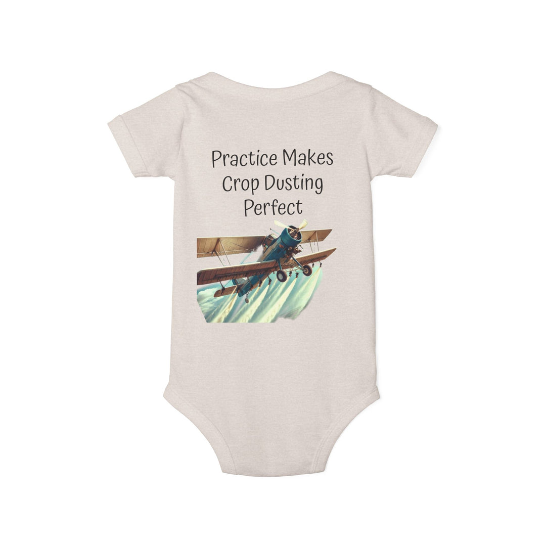 Onesie - Funny Baby Crop Duster Infant Jersey One Piece