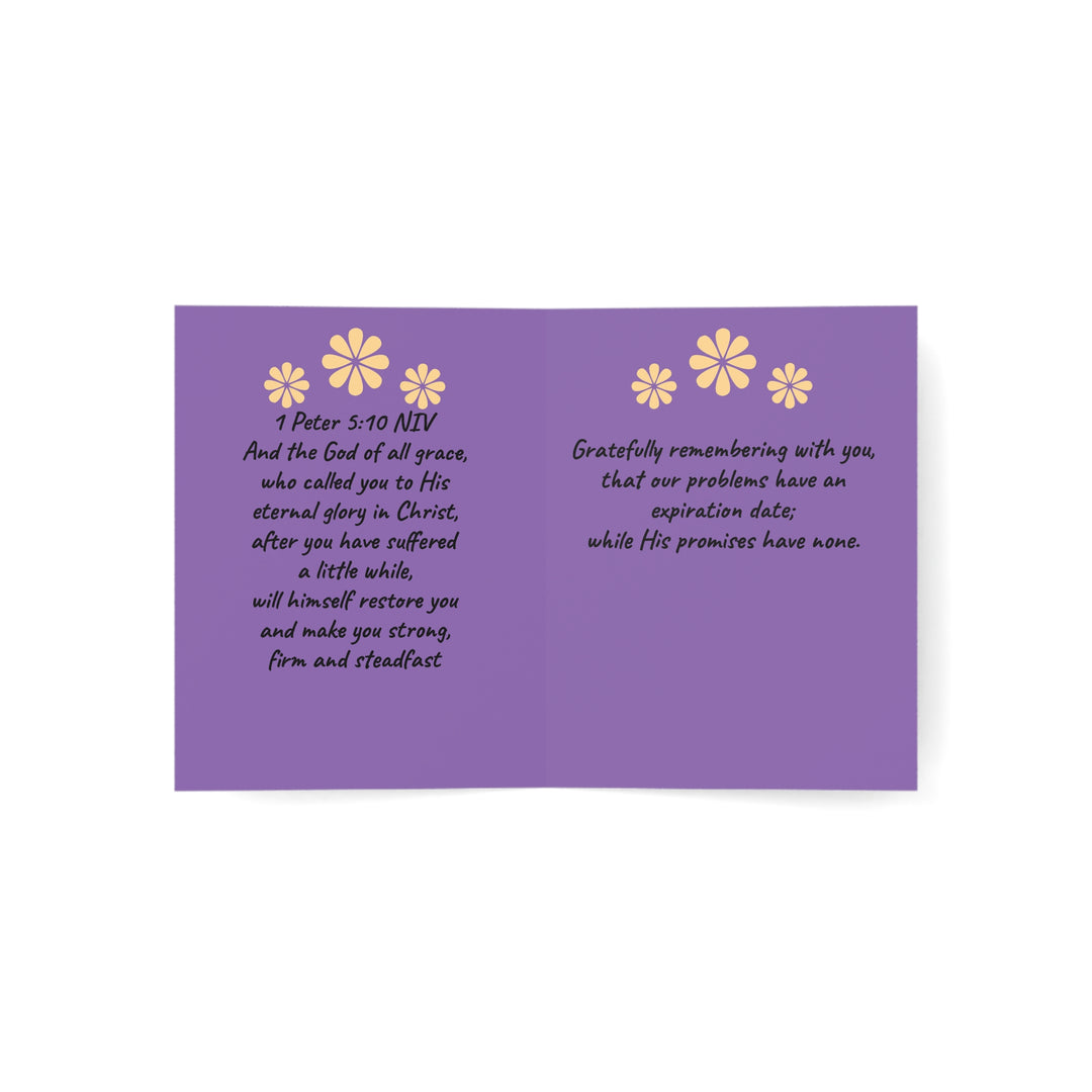 Greeting Cards - The Promises of God Reminder (1, 10, 30, and 50pcs)