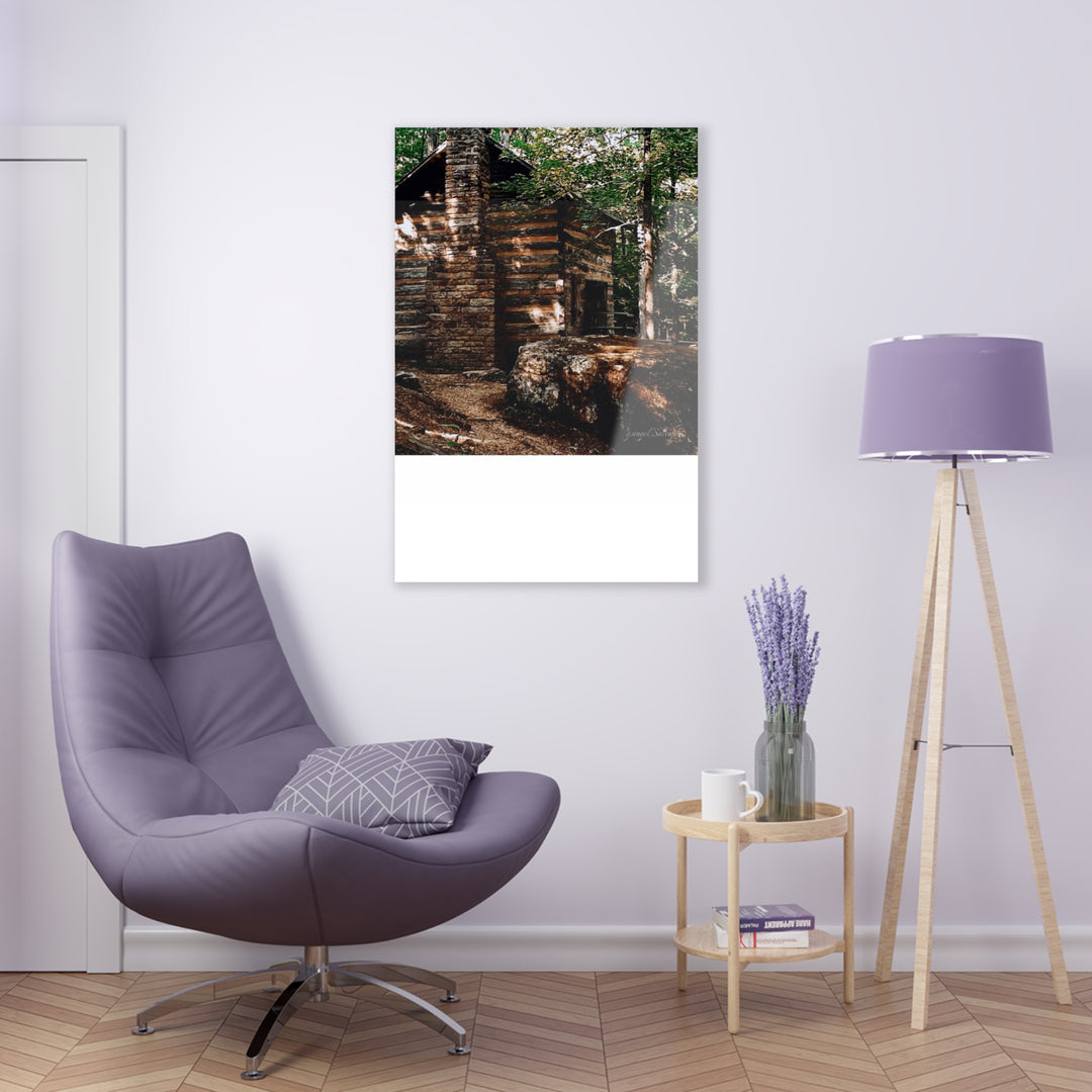 Just a Cabin in the Corner of Gloryland Acrylic Prints