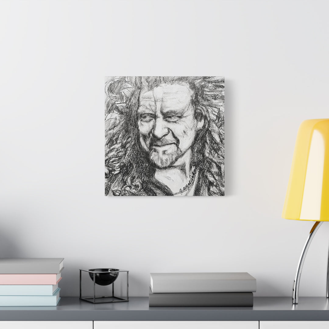 Canvas Print - Robert Plant Rock and Roll Portrait