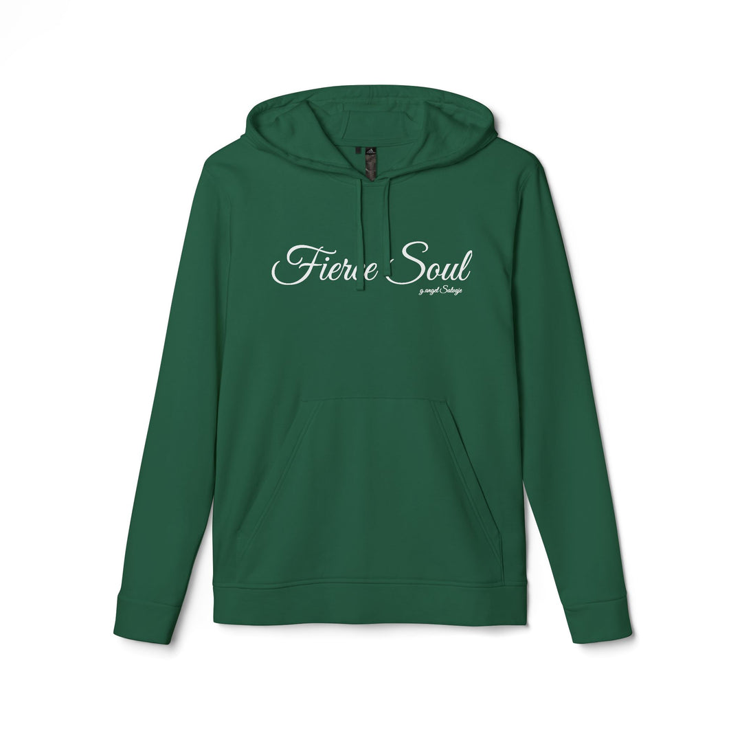 Fleece Hoodie - Fierce Soul Winged Stars and Stripes Skull