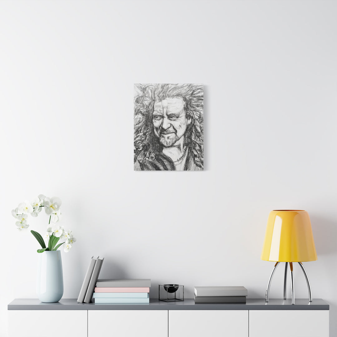 Canvas Print - Robert Plant Rock and Roll Portrait