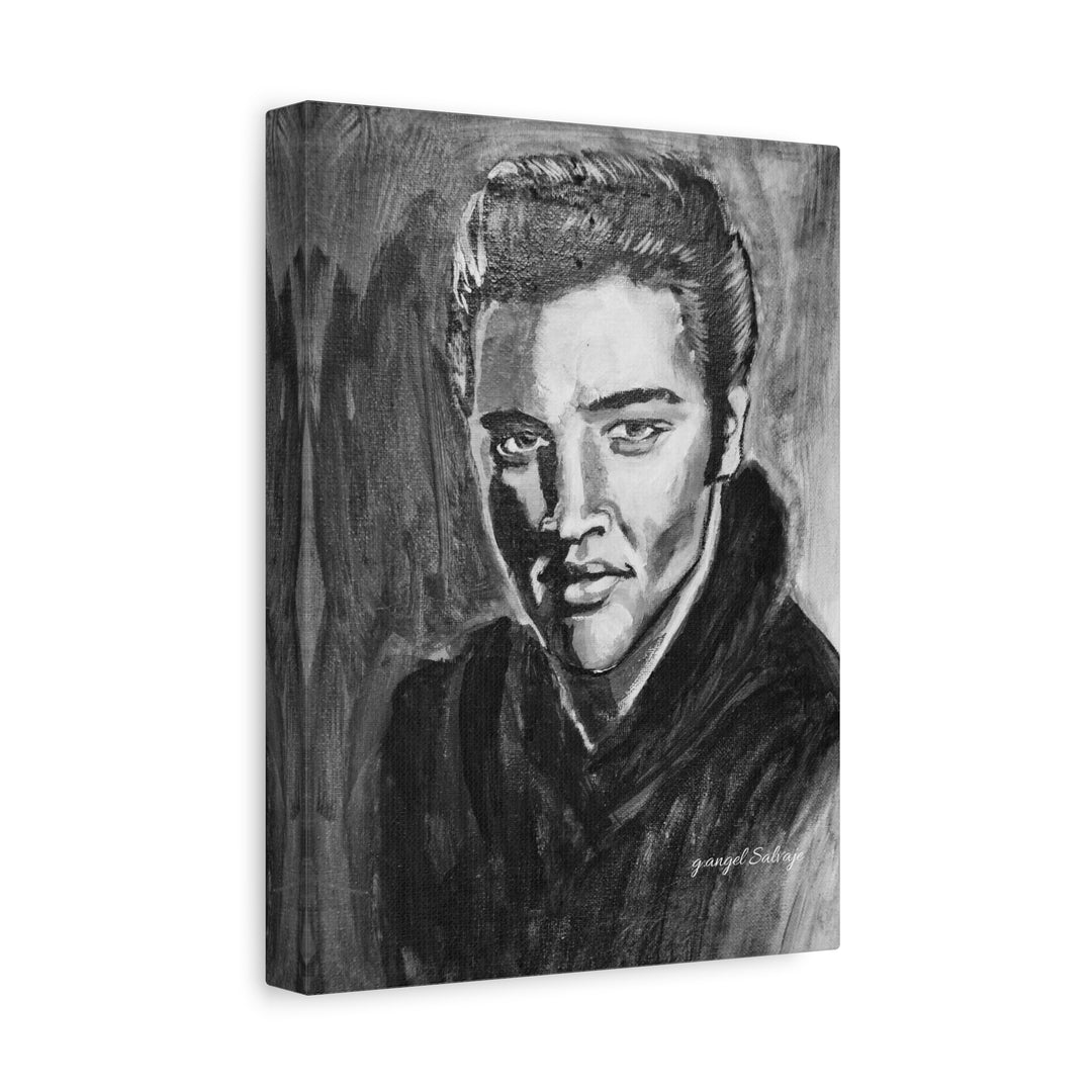 Elvis Canvas Print, from the Rock and Roll Series