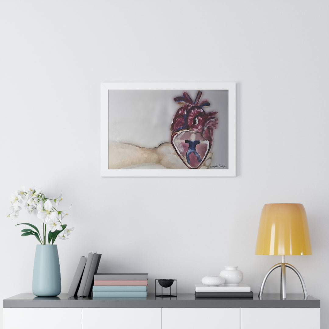 Abiding Within Framed Horizontal Poster