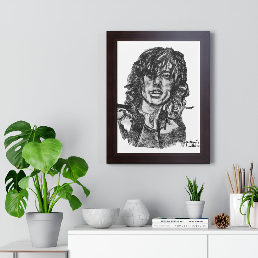 Vertical Poster Jimmy Page Rock and Roll Series Wall Art
