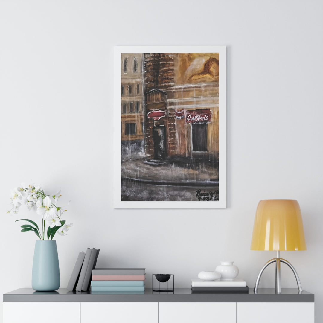 Vertical Poster 'Rains of Intercession' by g angel Salvaje