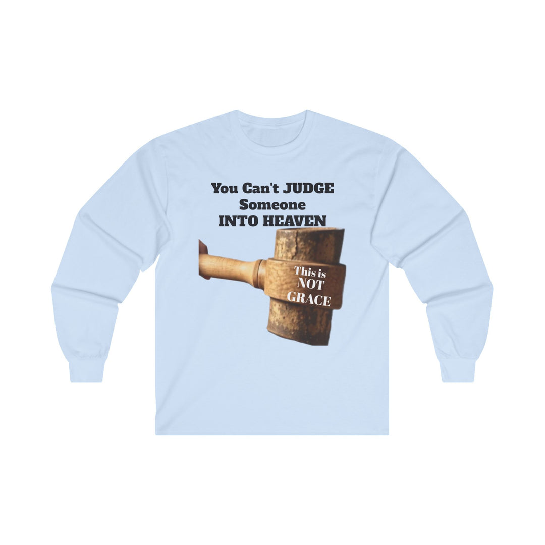 Christian Long Sleeve Tee - Ephesians 2:4-5 Saved by Grace