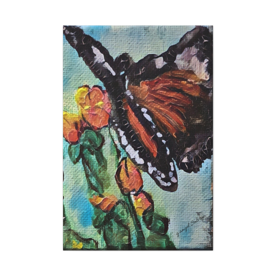 Canvas Print - Monarch Queen Butterfly
