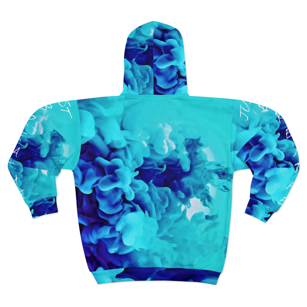 Just Breathe Unisex Zip Hoodie (AOP)