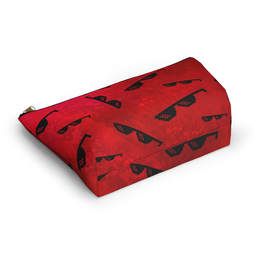 Affirmations and Sunglasses Accessory Pouch w T-bottom