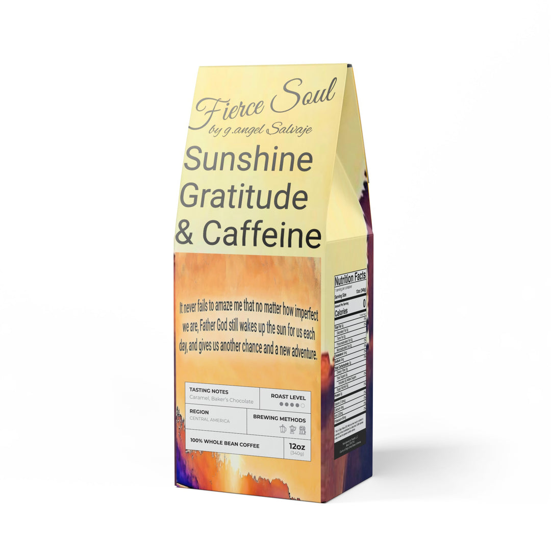 Sunshine, Gratitude and Caffeine Coffee Blend (Medium-Dark Roast)
