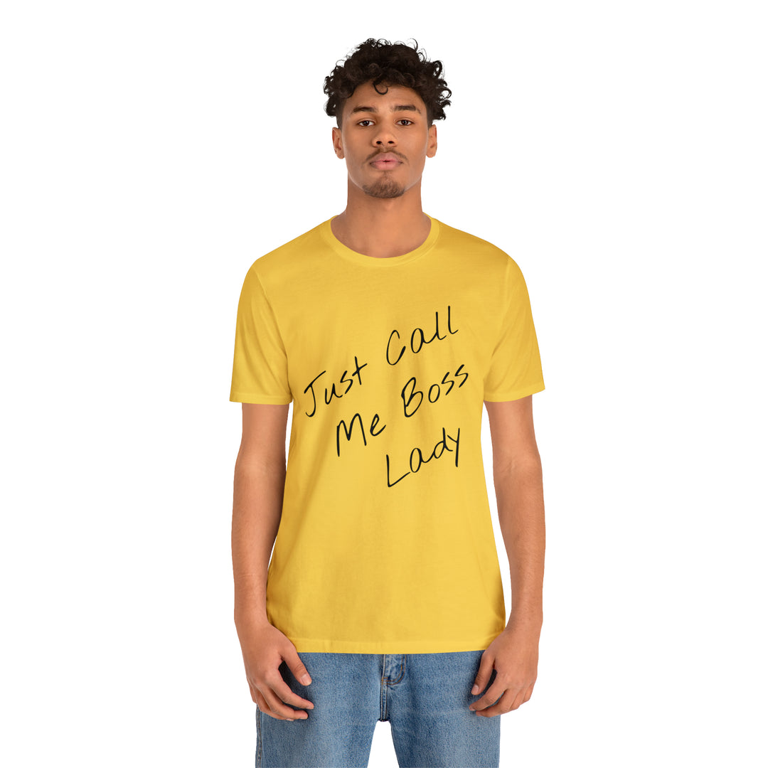 D'Boss Lady Unisex Jersey Short Sleeve Tee