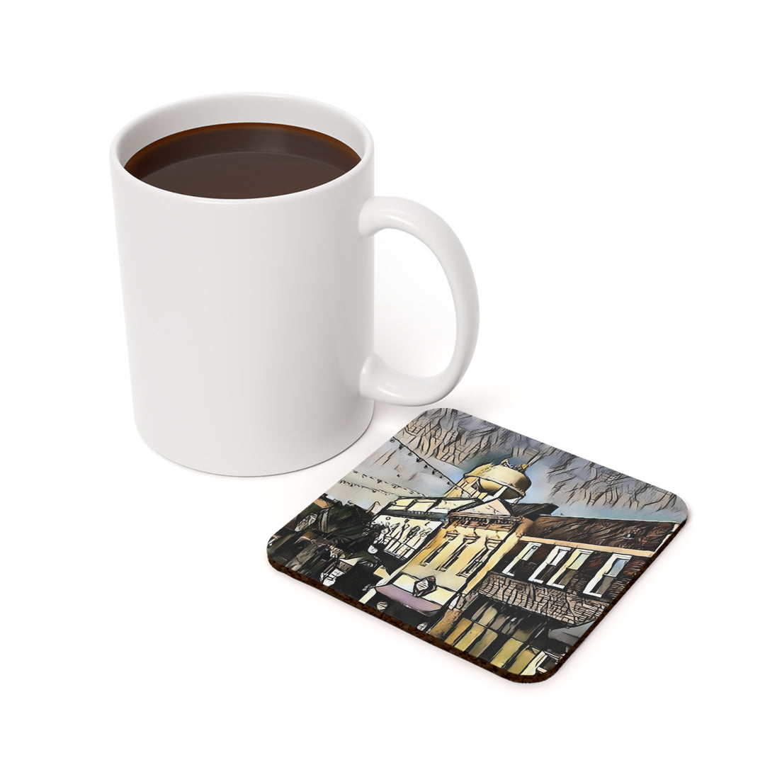 Tuscumbia Water Tower Cork Back Coaster