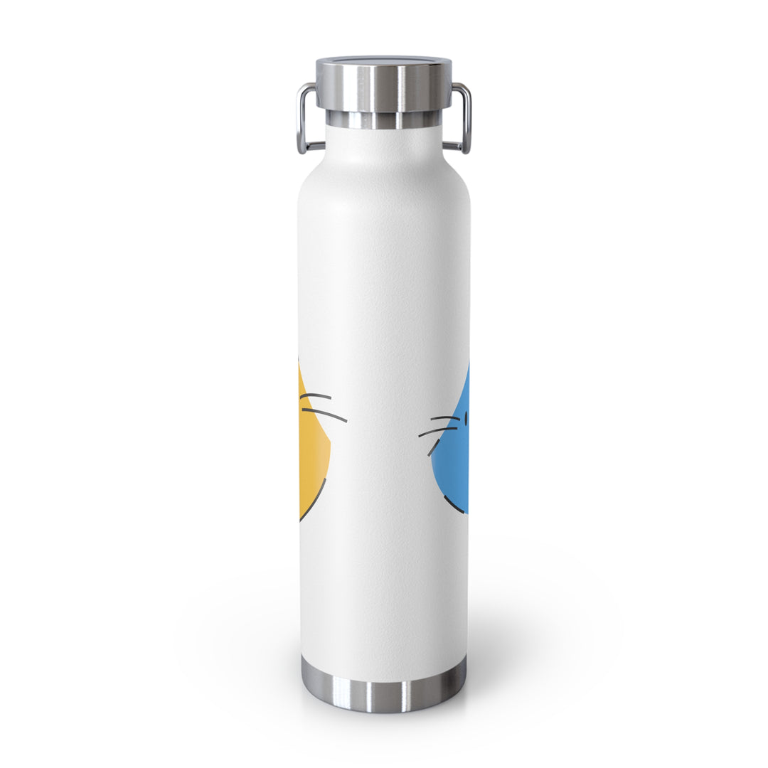 Spy Cats Copper Vacuum Insulated Bottle, 22oz