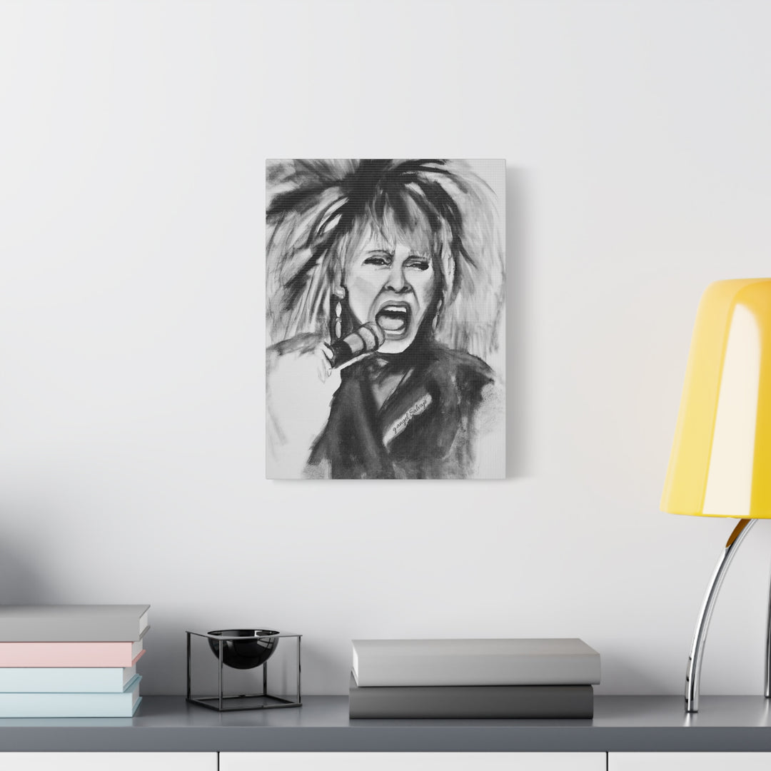 Canvas Print Tina Turner Portrait