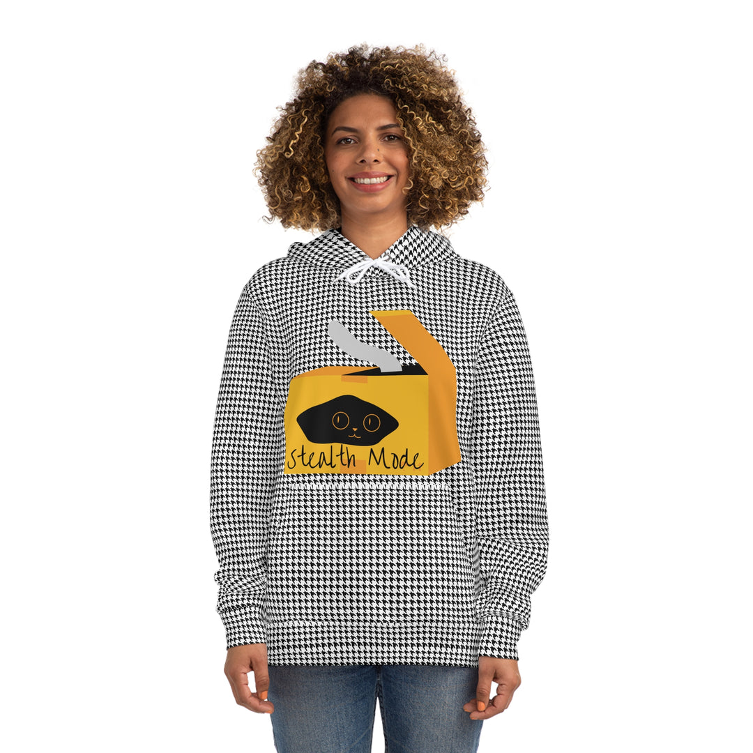Secret Agent Cat,  Stealth Mode Fashion Hoodie