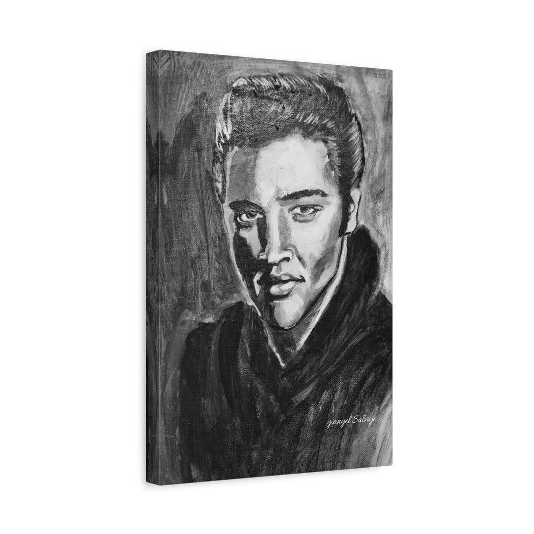 Elvis Canvas Print, from the Rock and Roll Series