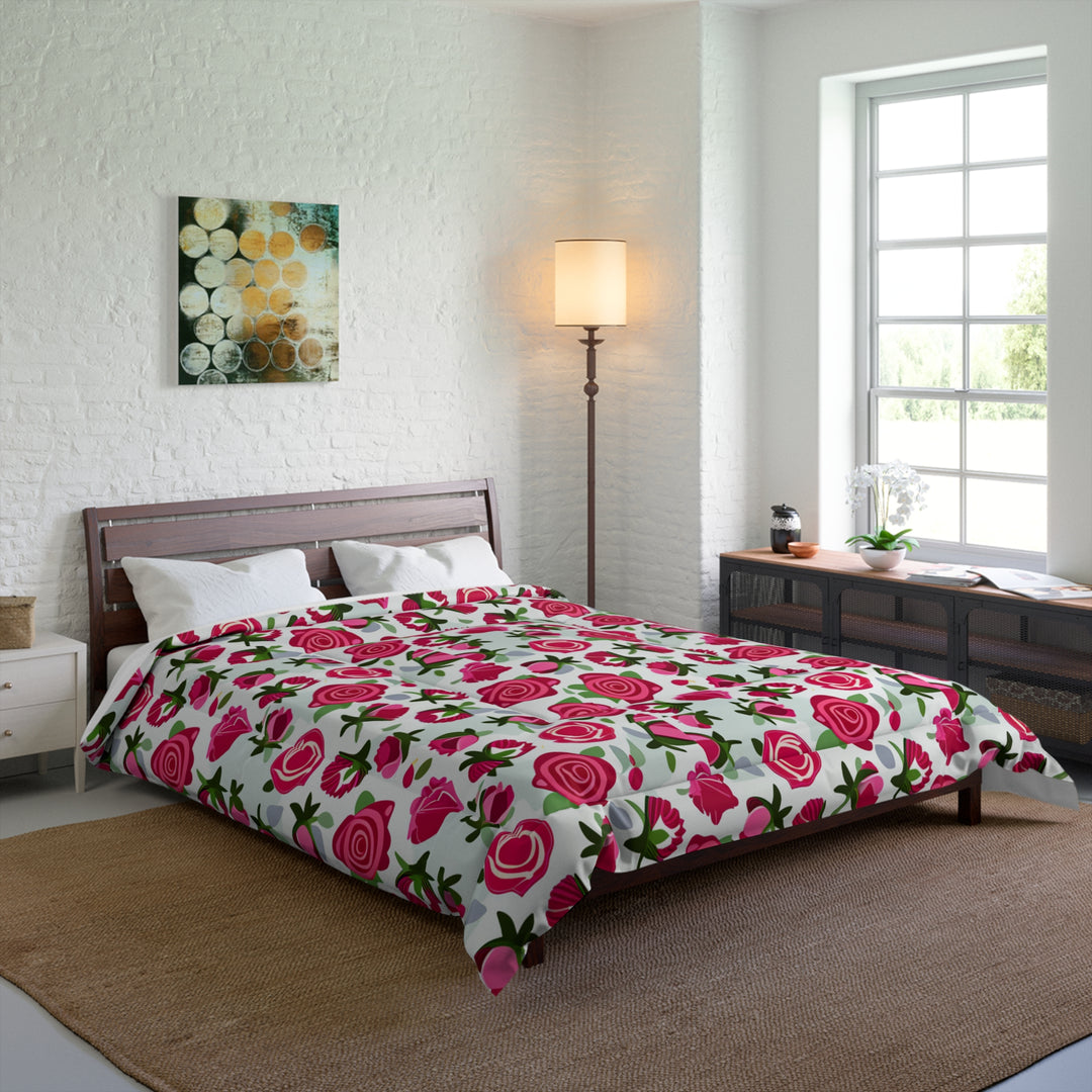 Rose Garden Promises Comforter