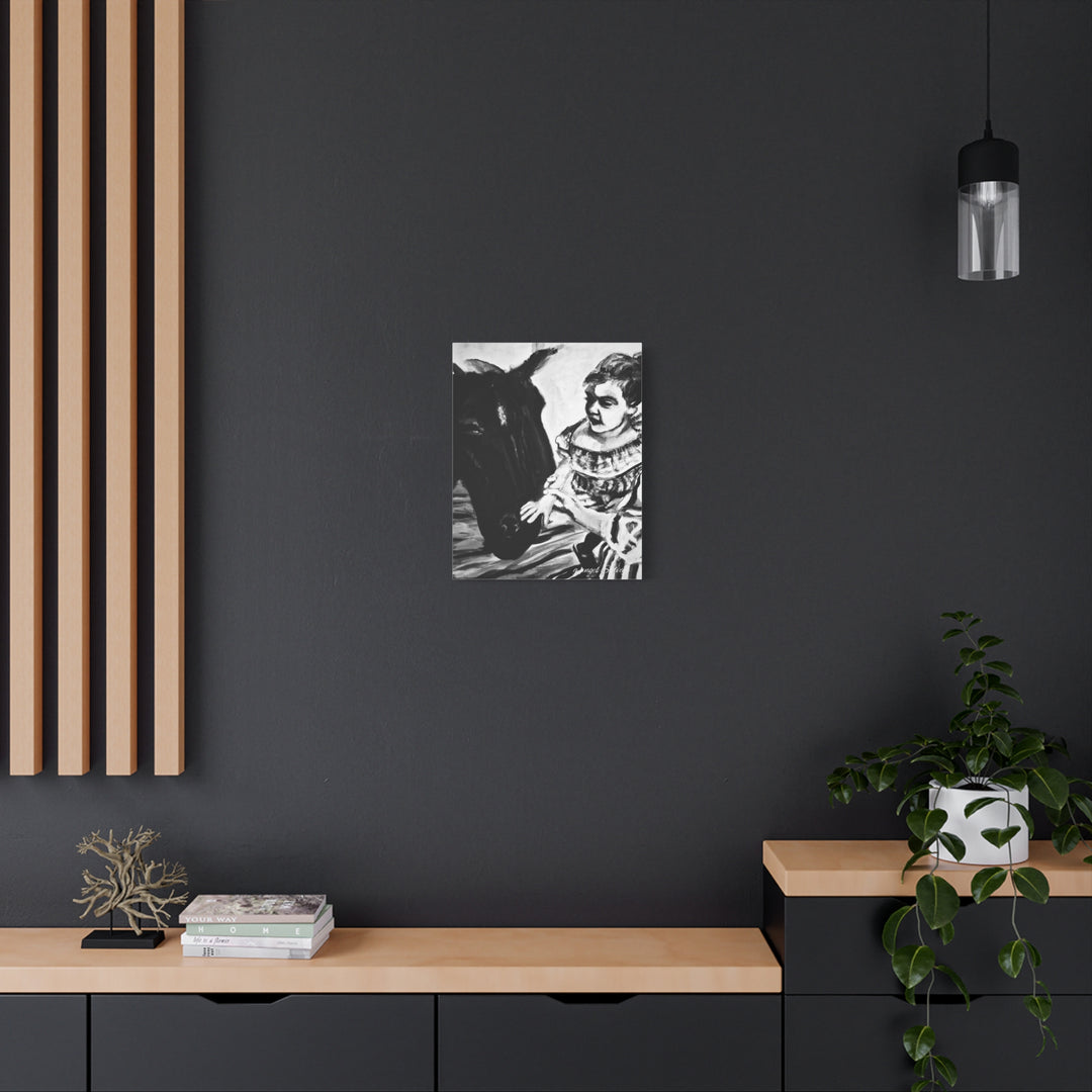 New Best Friend Canvas Art - Elegant Home Decor