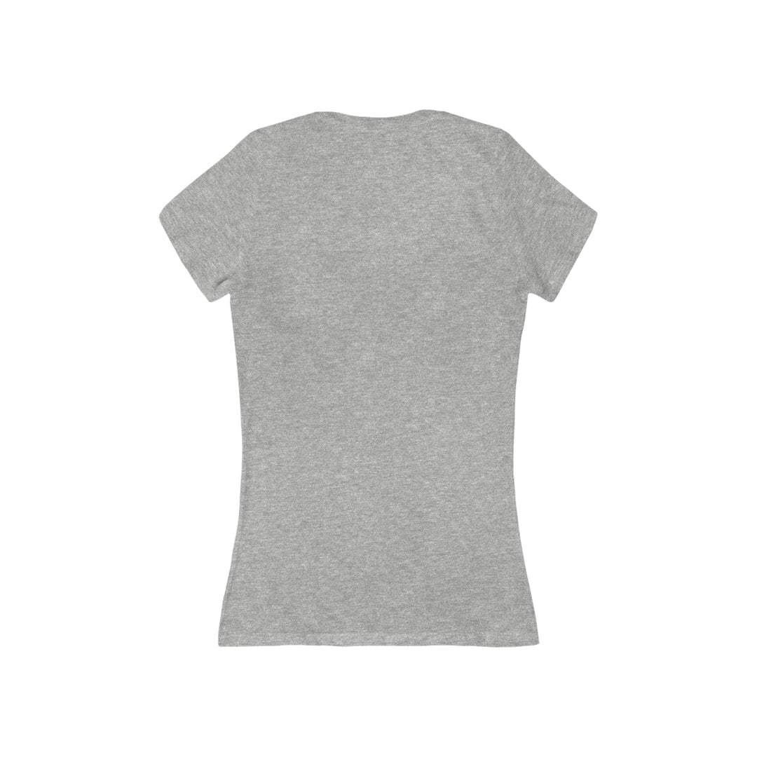 SASSY American Woman Women's Jersey Short Sleeve Deep V-Neck Tee