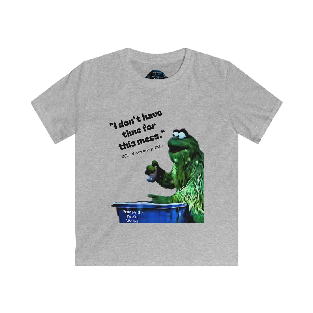 Kids Tee - Oscar T Grumpy-Pants, from "Home is Where the Snow Is" Video
