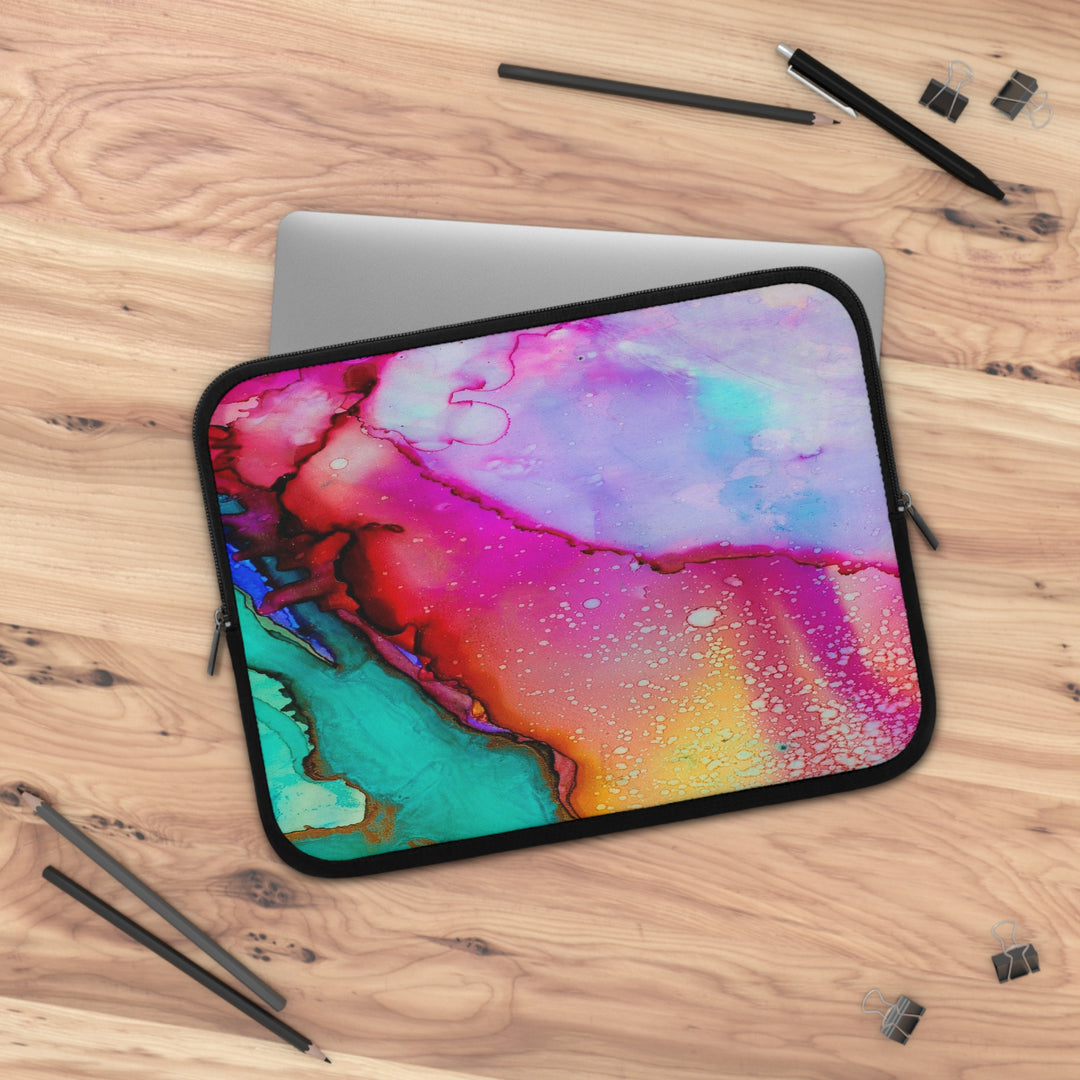 Color Swirl Laptop Sleeve