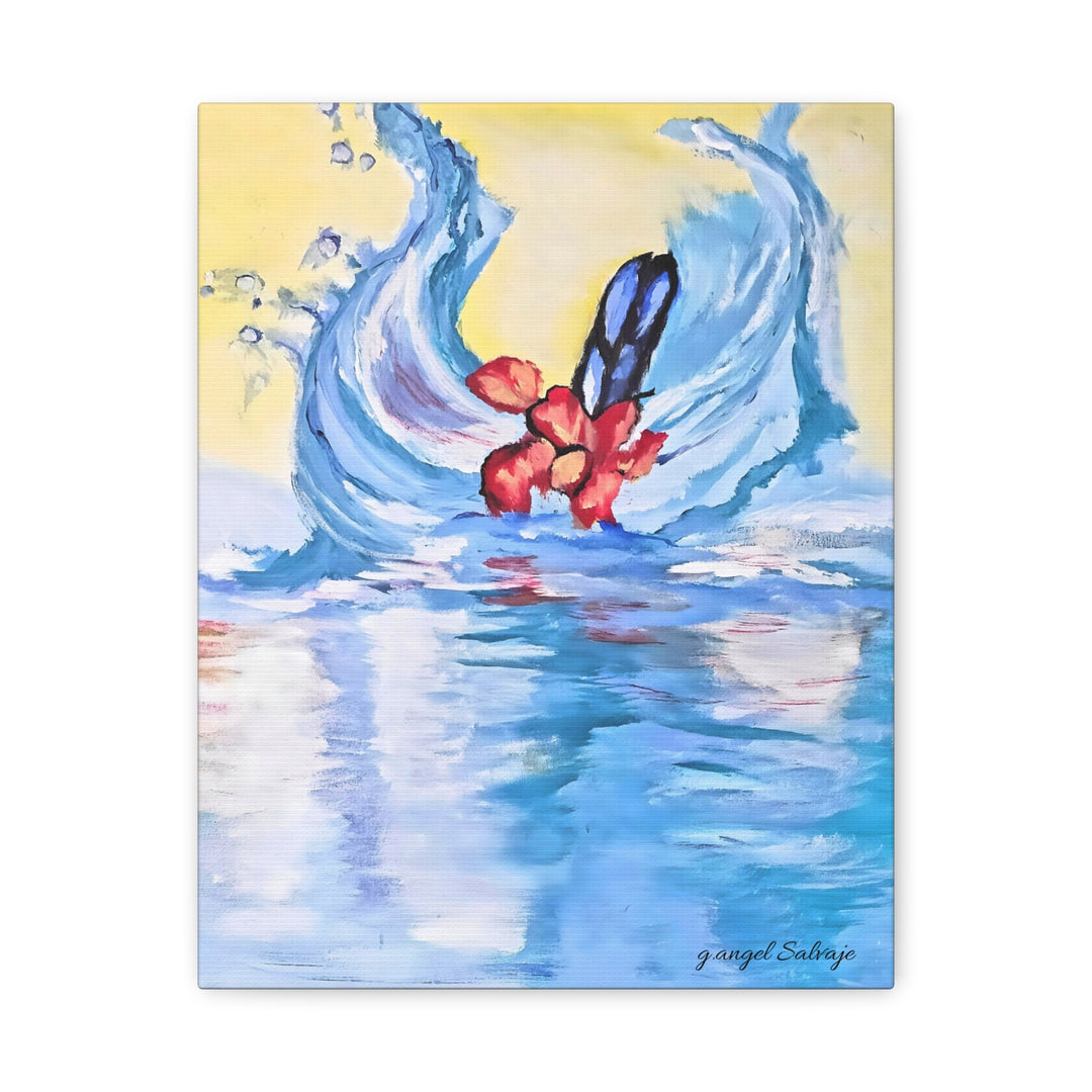 Diving into the Depths Matte Canvas, Stretched, 1.25"