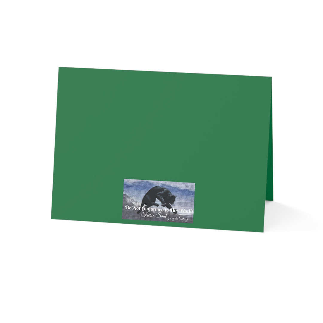 Funny Christmas Greeting Cards - Nosey Blanche and Helen Jones Christmas Design