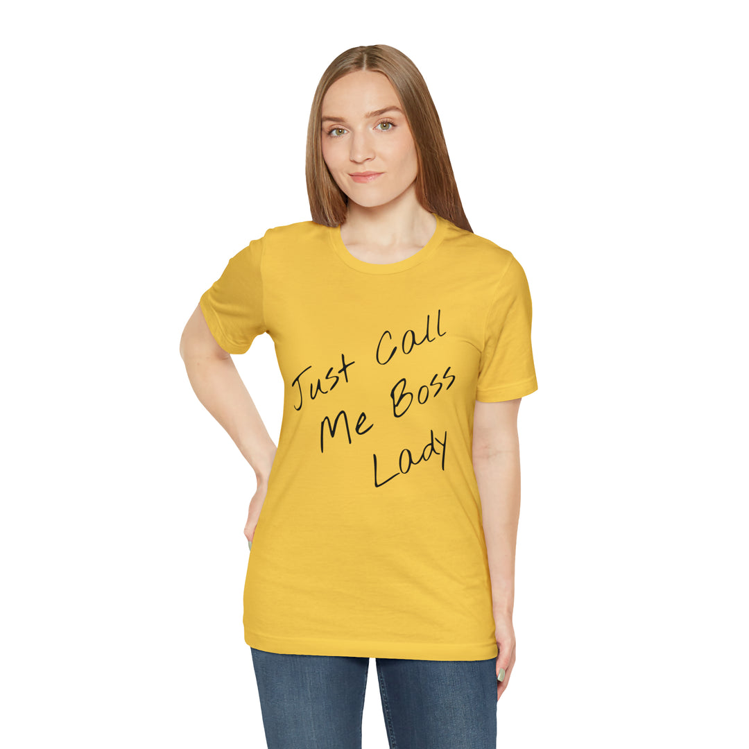 D'Boss Lady Unisex Jersey Short Sleeve Tee