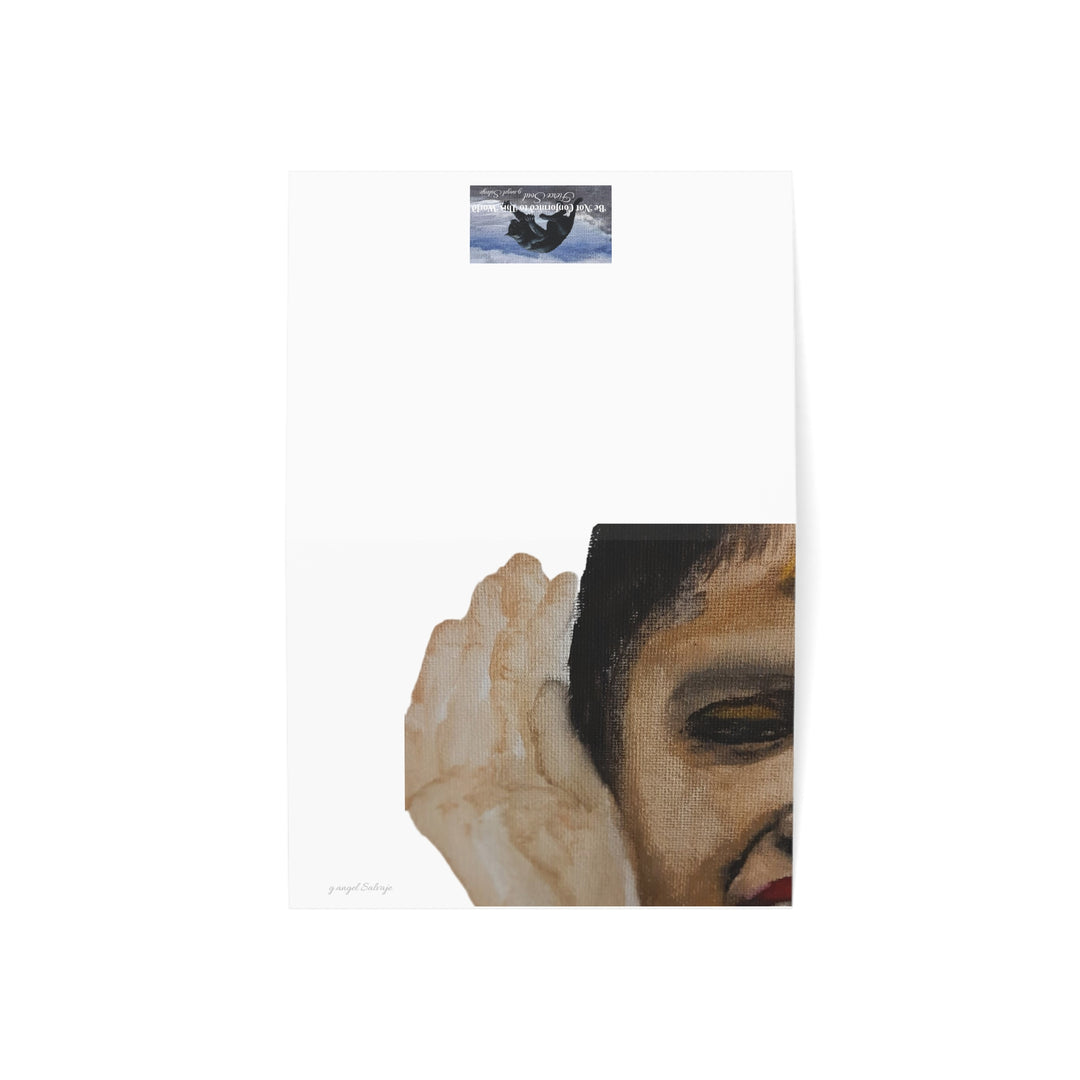 Celebrating Life with Dancing in the Streets Greeting Cards - Handcrafted Designs for All Occasions - Set of 1, 10, 30, 50