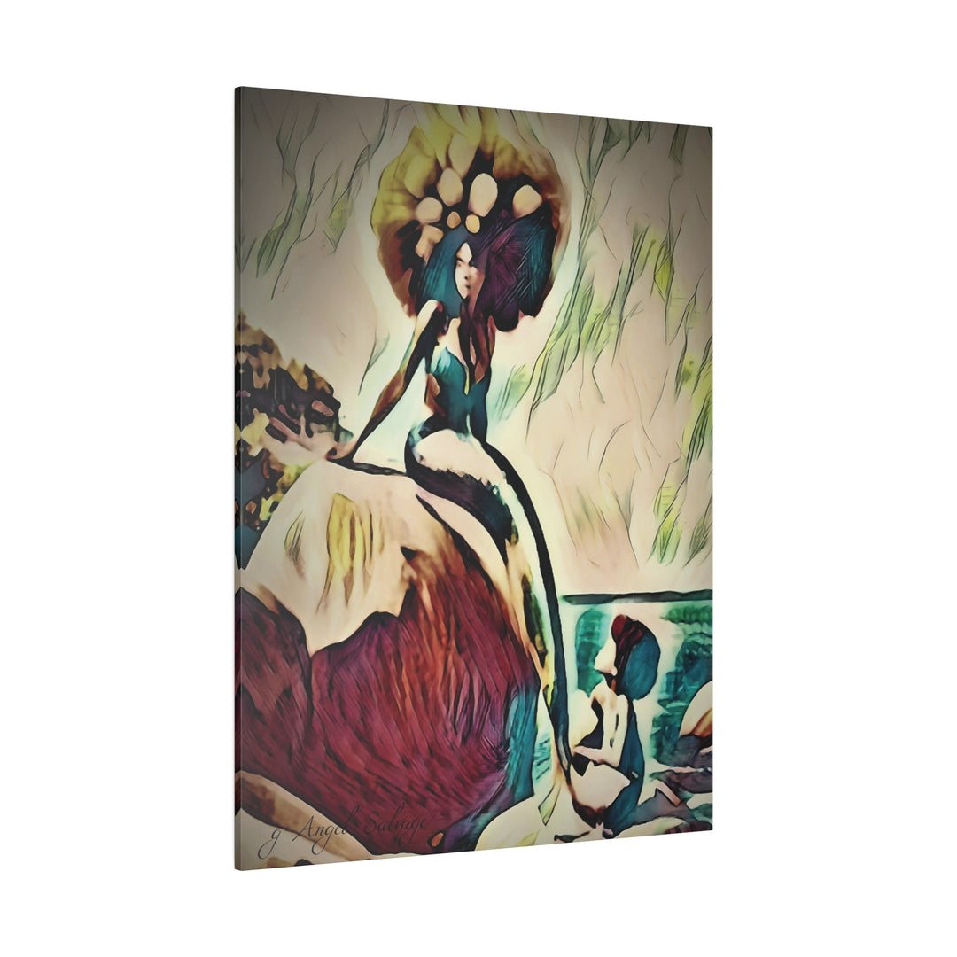 Mermaid Madonna Canvas, Stretched, 0.75"