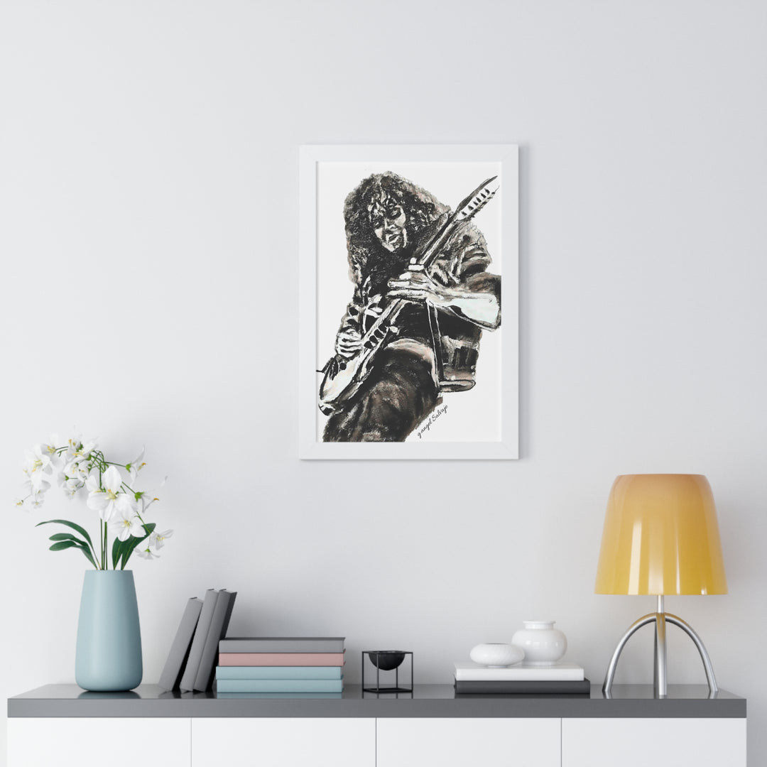 Tim Kelly Framed Vertical Poster