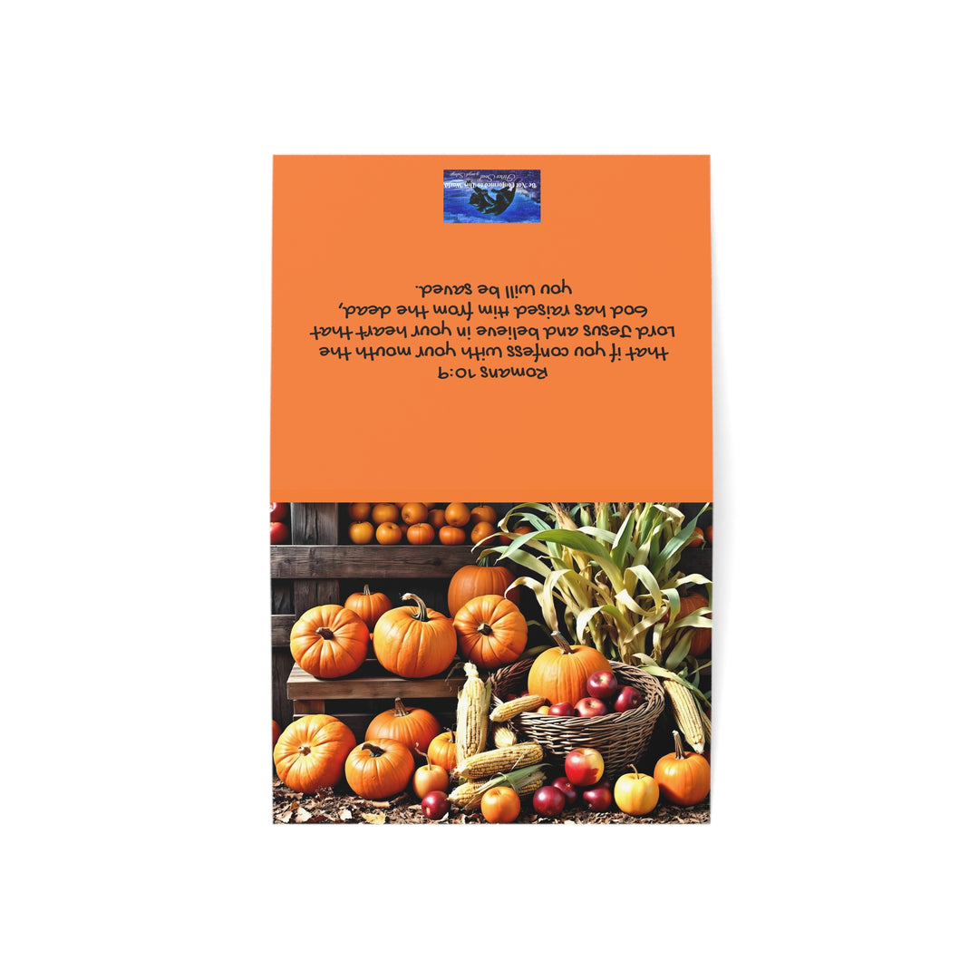 Thanksgiving Greeting Cards - Psalm 9:1-2 ESV