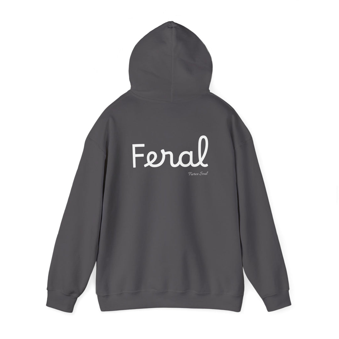 Hooded Sweatshirt - Feral Cat Drama Free Design