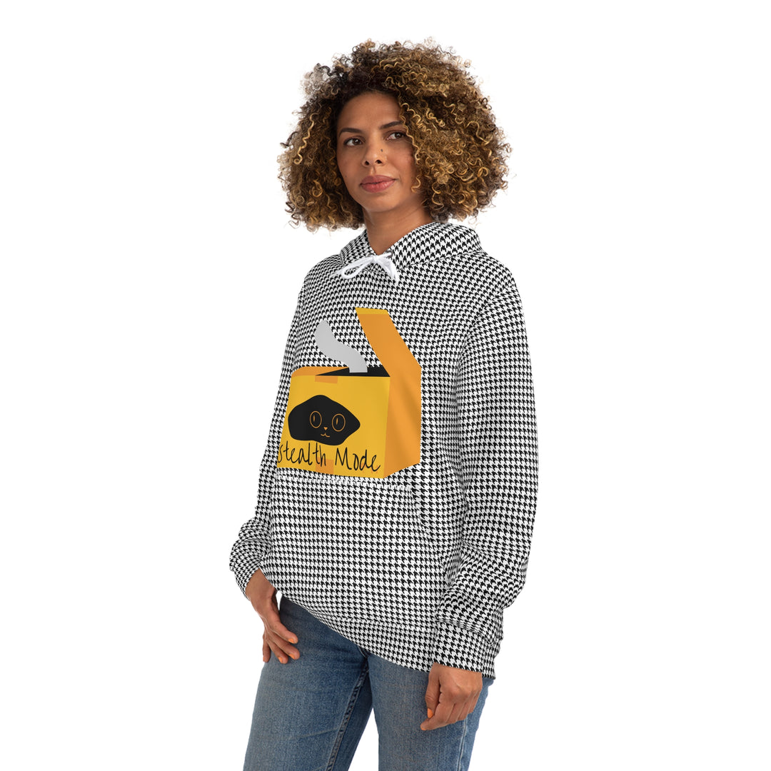 Secret Agent Cat,  Stealth Mode Fashion Hoodie