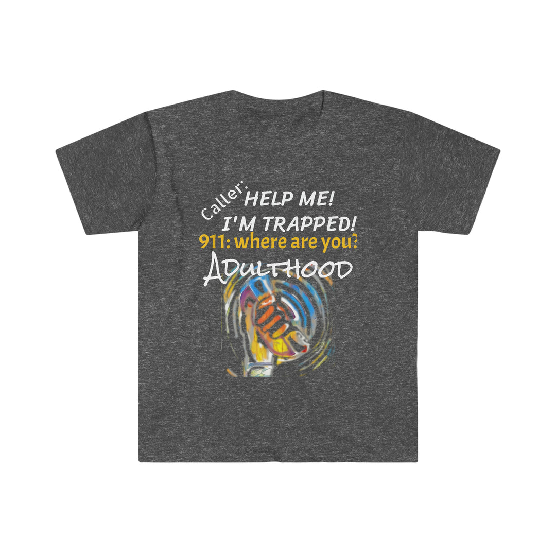 ADULTHOOD TRAP Unisex Softstyle T-Shirt