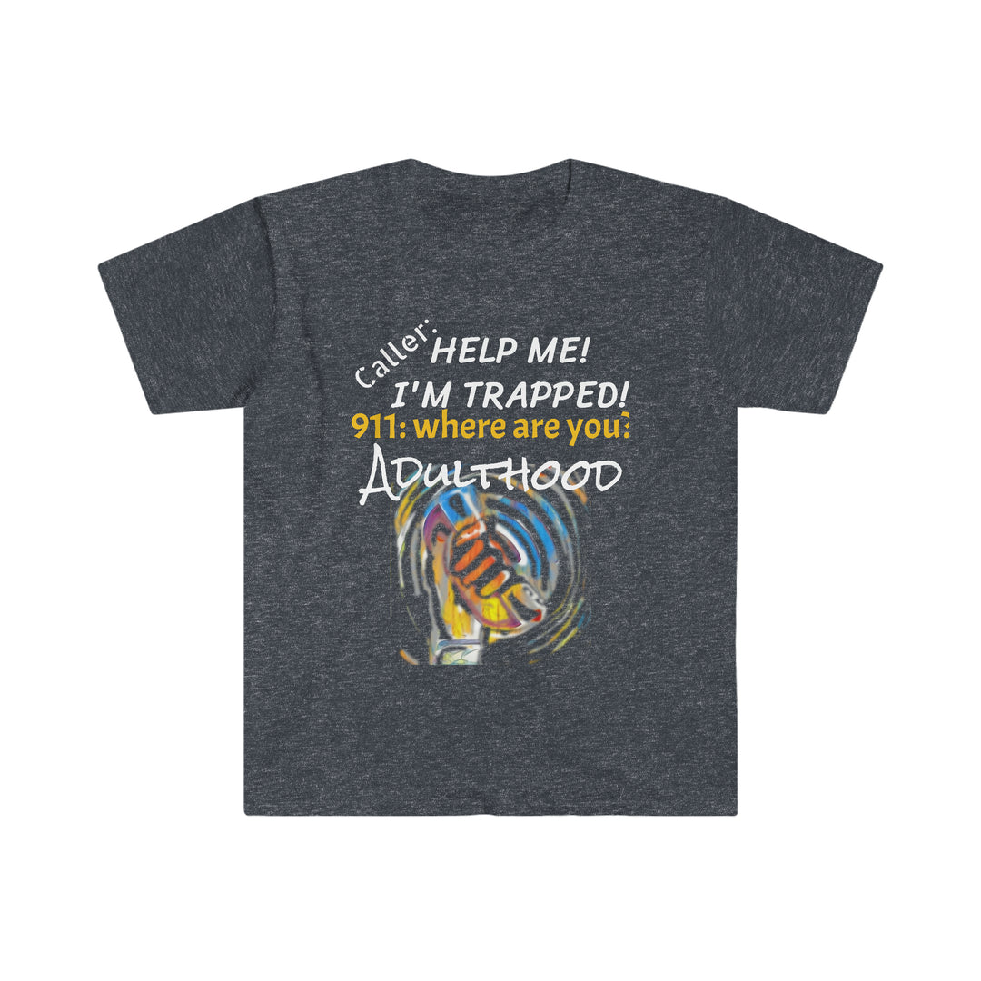 ADULTHOOD TRAP Unisex Softstyle T-Shirt