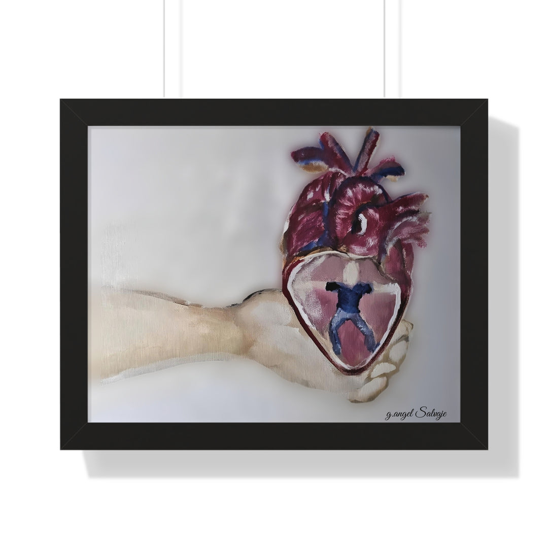 Abiding Within Framed Horizontal Poster