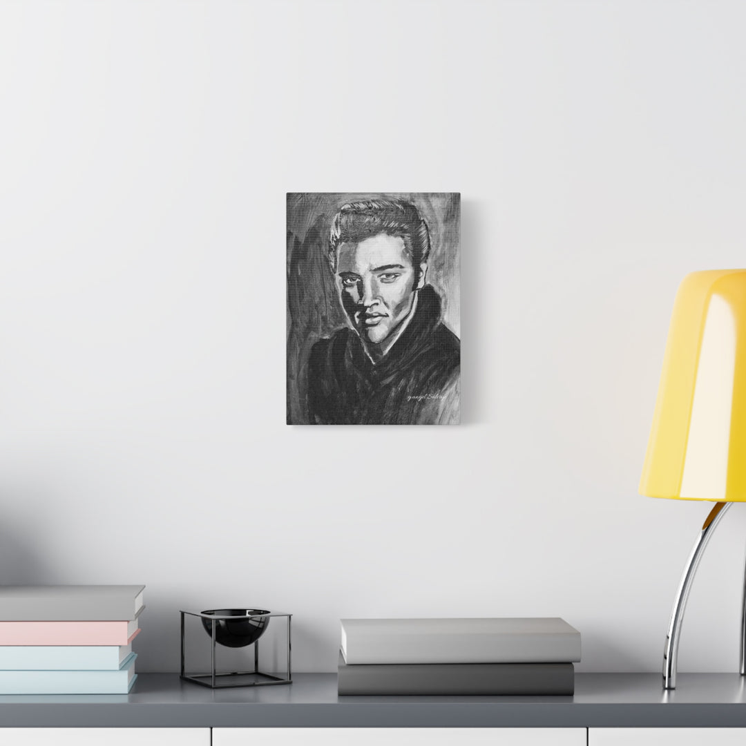 Elvis Canvas Print, from the Rock and Roll Series